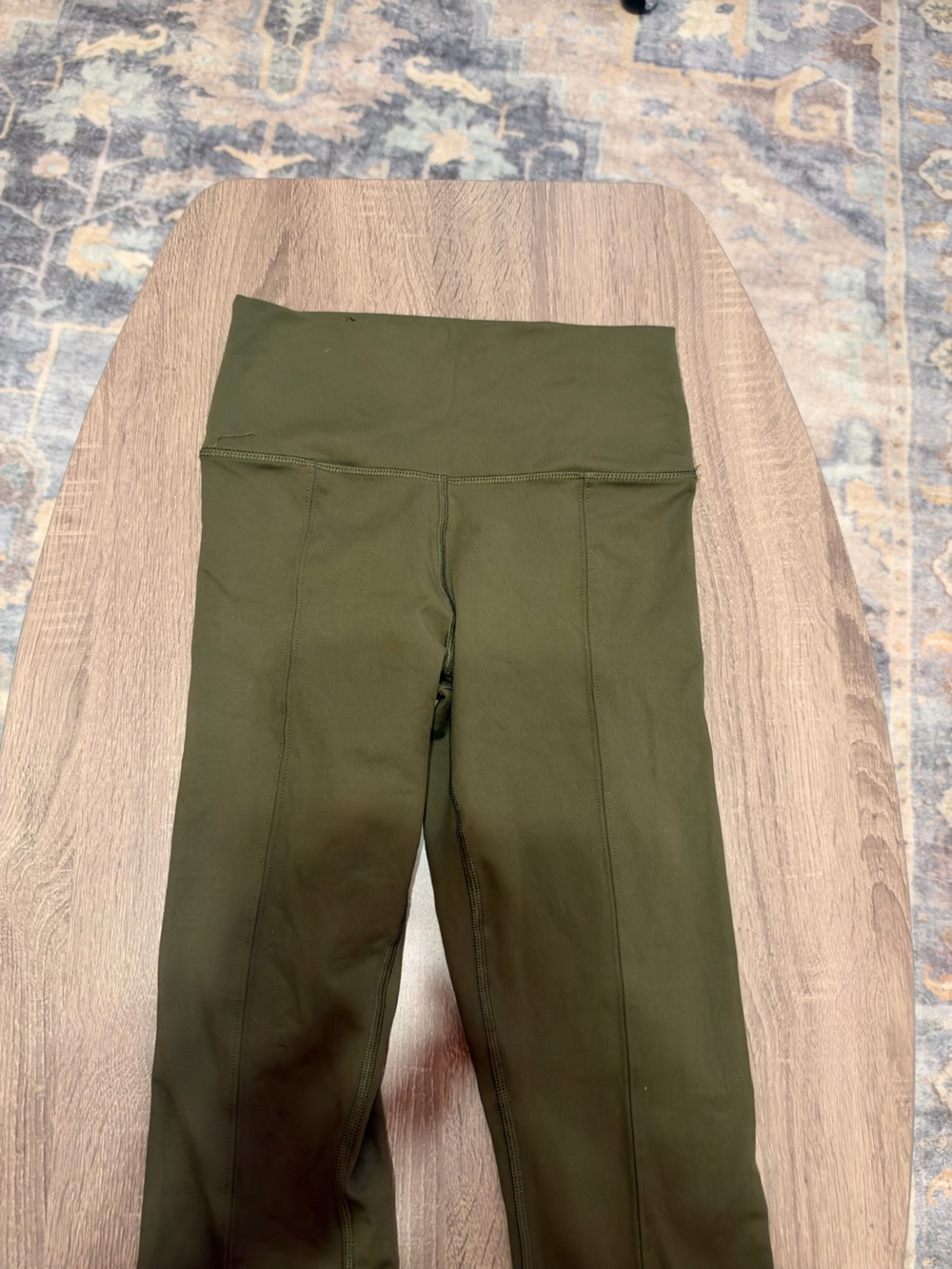 aerie Olive Green High-Waist Leggings
